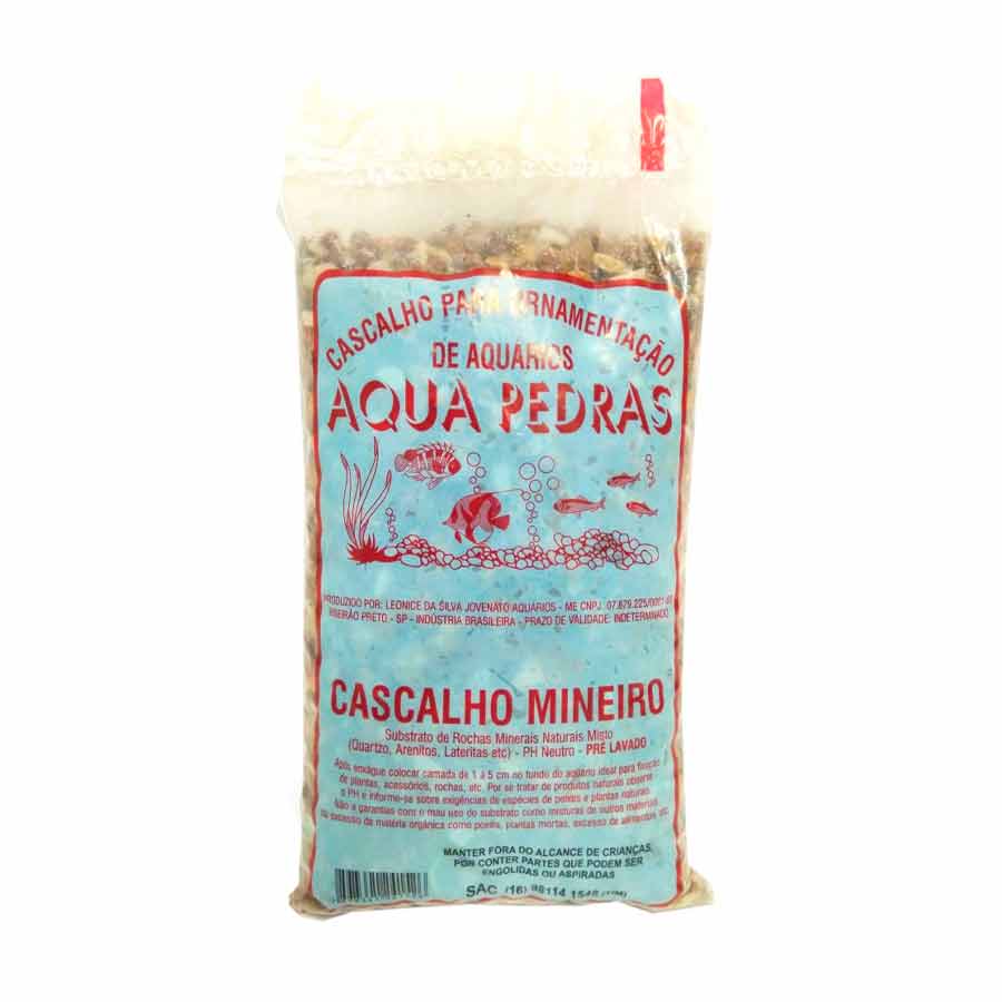 Substrato para Aquários Aqua Pedras Mineiro 1kg Petz