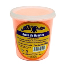 Areia Quartzo All Garden Laranja 800g