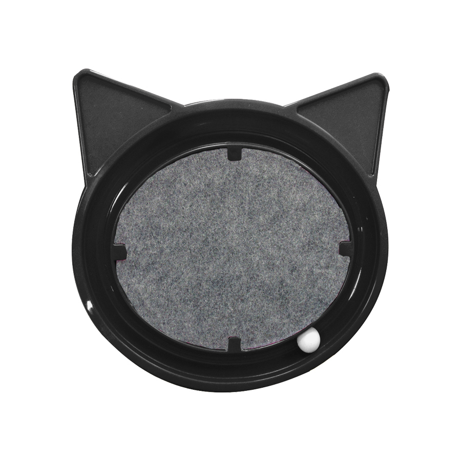 Brinquedo Arranhador Relax Pop Furacão Pet Para Gatos Preto