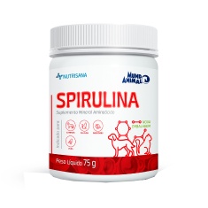 Spirulina Nutrisana Mundo Animal para Cães, Gatos, Aves e Roedores