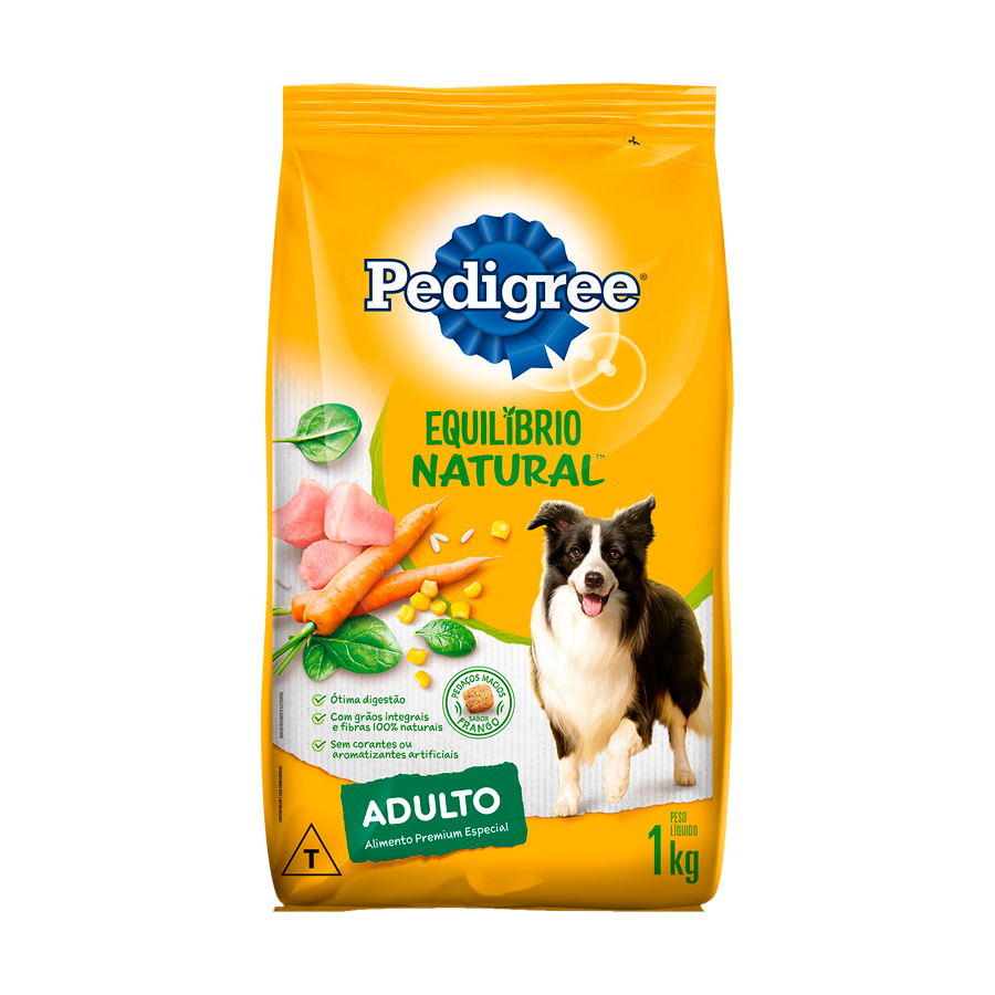Ração Pedigree Equilíbrio Natural para Cães Adultos de Raças Médias e Grandes - 3Kg é ruim? Ração Pedigree Equilíbrio Natural para Cães Adultos de Raças Médias e Grandes - 3Kg é boa?
