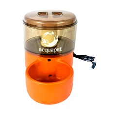 Bebedouro Acquapet com Filtro Fumê Para Cães e Gatos 2,5L
