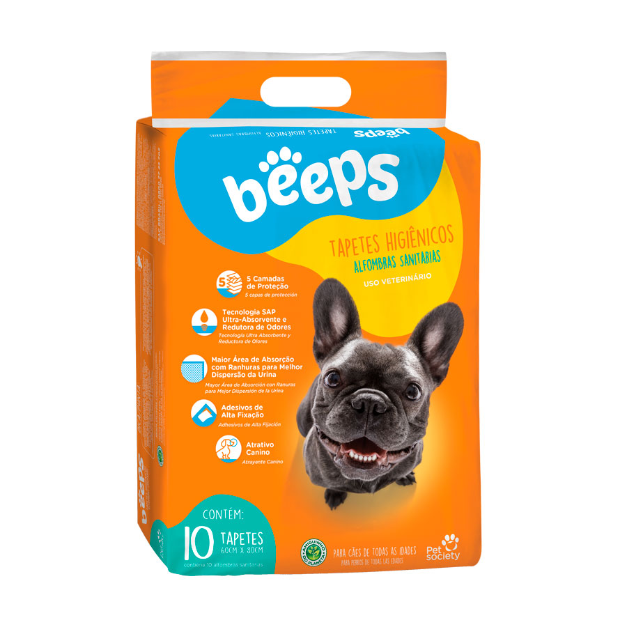 Tapete Higiênico Beeps Training Pads para Cães - 10 Unidades é boa?