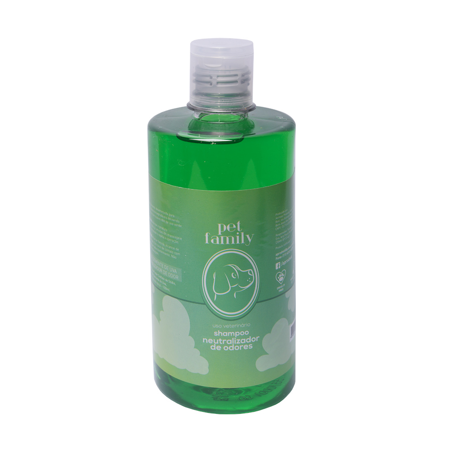 Shampoo para Cães e Gatos Pet Family Neutralizador de Odores Petz