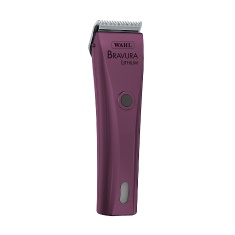 Máquina de Tosa Wahl Clipper Bravura Purple Bivolt para Cães