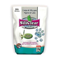 Areia Higiênica Chalesco Sílica Siliclear para Gatos 1,7kg