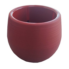 Vaso Terral Babyball Marsala para Jardim