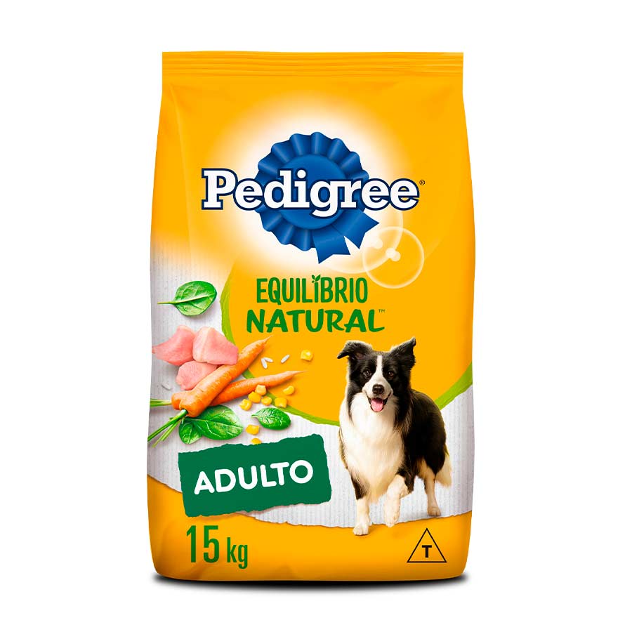 Ração Pedigree Equilíbrio Natural para Cães Adultos de Raças Médias e Grandes - 15Kg Menor preço em Ração Pedigree Equilíbrio Natural para Cães Adultos de Raças Médias e Grandes - 15Kg