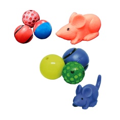 Brinquedo LCM Cat Kit Toys para Gatos - Cores Sortidas