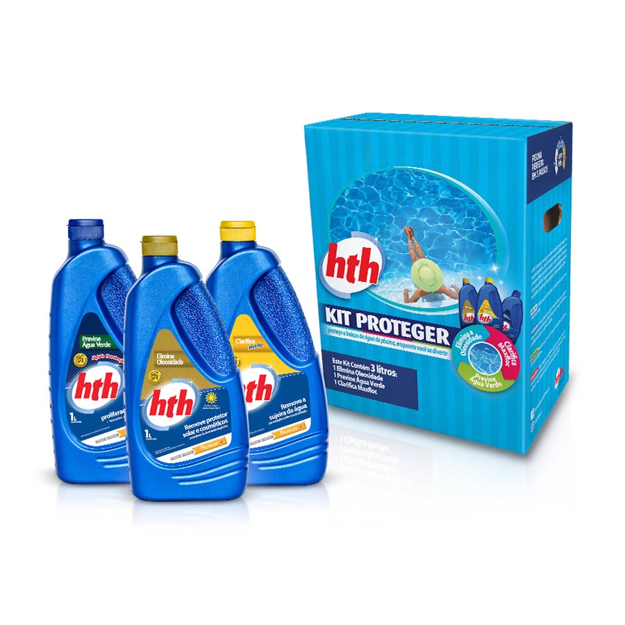 Kit da hth para piscinas: para águas cristalinas | Petz