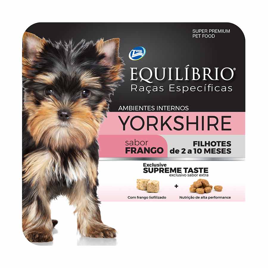 Ração para Yorkshire Filhote: deliciosa e nutritiva | Petz
