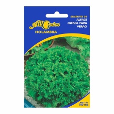 Sementes de Alface Crespa para Verão All Garden