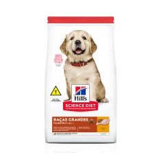 Ração Hills Science Diet para Cães Filhotes de Grande Porte Sabor Frango 12kg