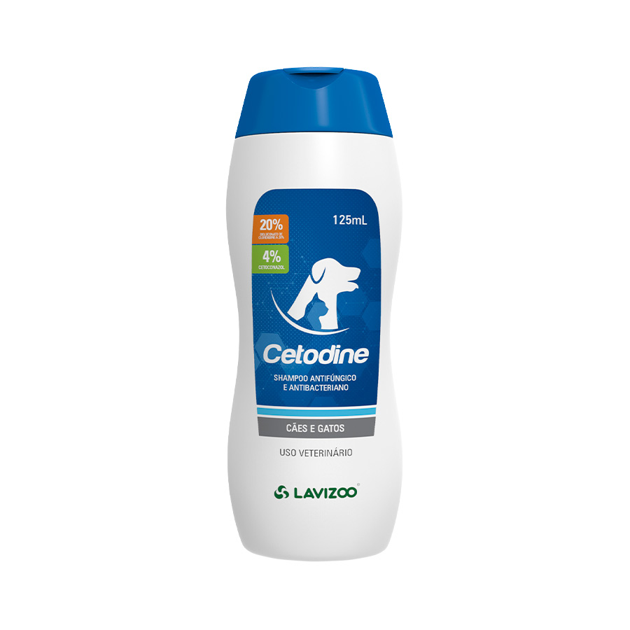 Shampoo Lavizoo Cetodine para Cães e Gatos - 125ml é boa?