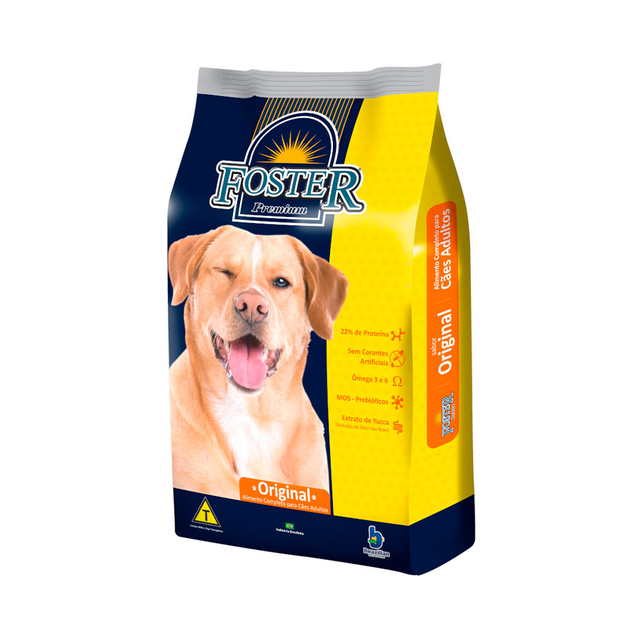 Ração Foster Original para Cães Adultos Sabor Carne - 7kg é boa?