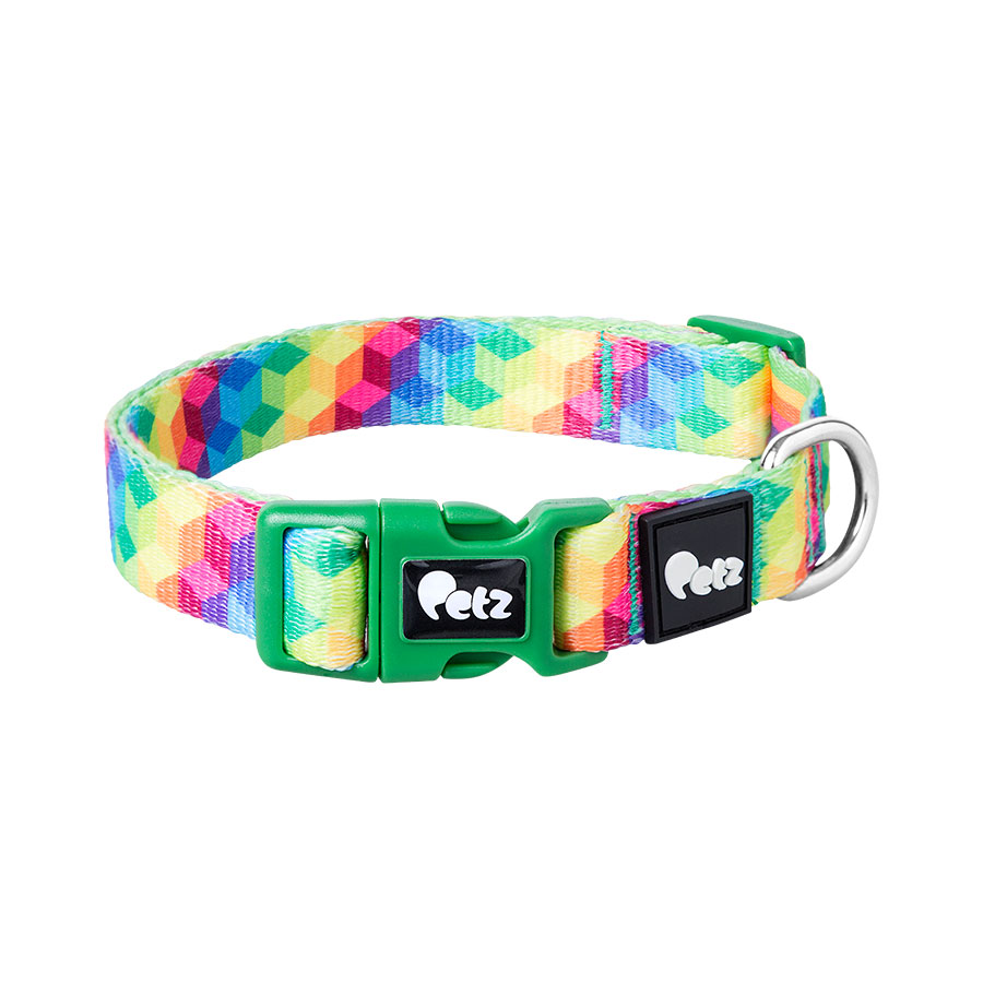 Coleira da Petz Color Cube para cães: conforto total | Petz
