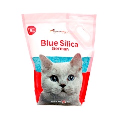 Areia Germanhart Blue Sílica para Gatos 1,8kg