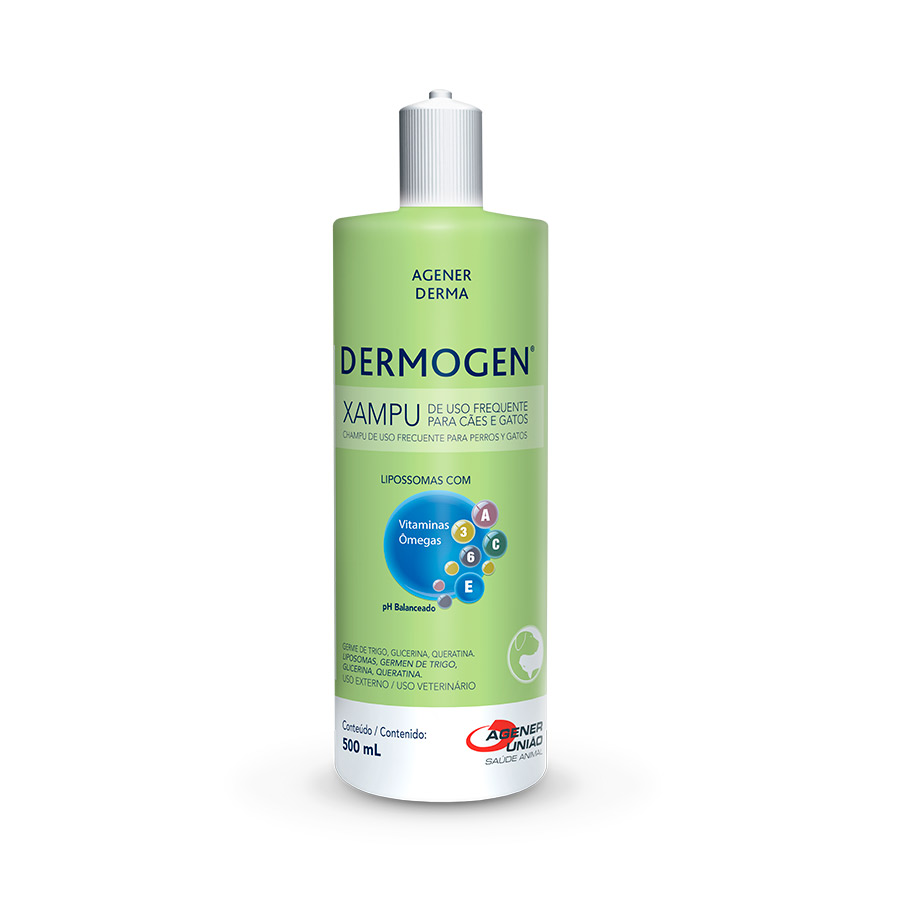 Dermogen shampoo para cachorros e gatos Petz