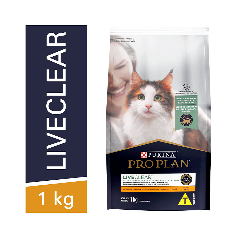 pro plan liveclear gatos