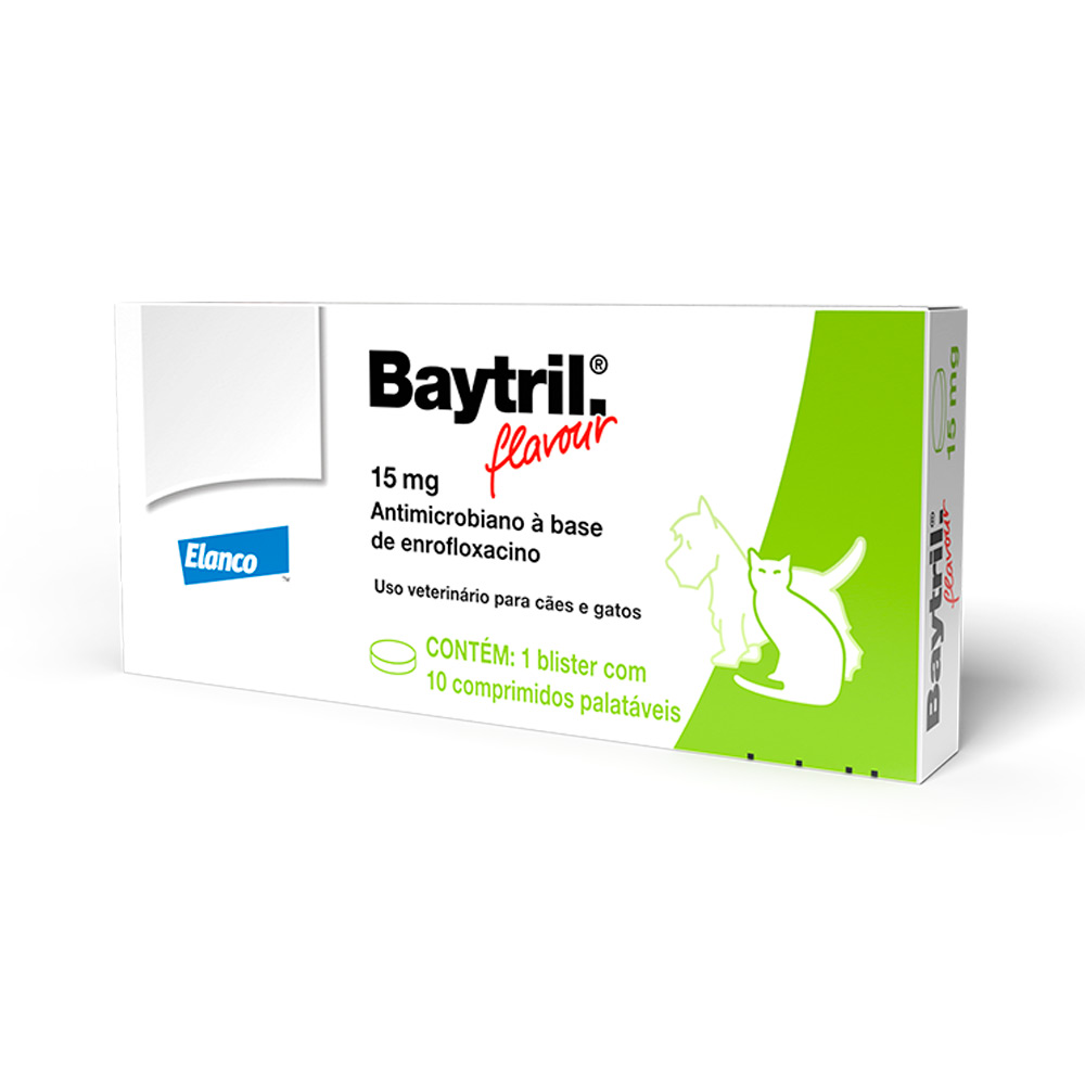 Baytril 15 mg na dose certa para seu pet Petz